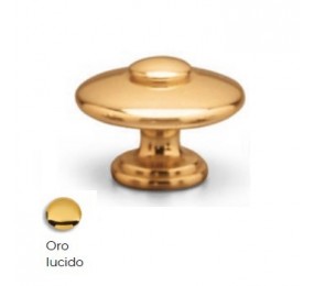 POMO ARMARIO SALICE PAOLO ARIANNA - ORO LUCIDO/ DORADO/ PVD ZIRTANIO
