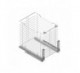 TOLVA ROPA EXTRAIBLE CLASSIC EXT.460 CROMO : DIMENSIONES MM:562-568D x 475H x 487L, FRONTAL (MM):M600