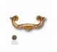 TIRADOR MUEBLE SALICE PAOLO 439/B PATINADO ORO VIEJO / BRUNITO SATINADO / BRUNITO / ARGENTO : ACABADOS:BAS, MEDIDA:100