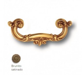 TIRADOR MUEBLE SALICE PAOLO 439/B PATINADO ORO VIEJO / BRUNITO SATINADO / BRUNITO / ARGENTO