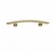 TIRADOR MUEBLE 44-C  NIQUEL VELUR / ORO BRILLO : ACABADOS:ORO BRILLO, MEDIDAS C y L:96mm 156mm