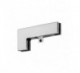 SOPORTE LATERAL CRISTAL PANEL C/TOPE INOX IN.81.111.2 : ACABADOS:INOX MATE AISI 304