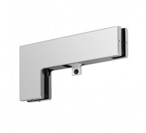 SOPORTE LATERAL CRISTAL PANEL C/TOPE INOX IN.81.111.2