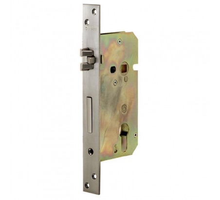 CERRADURA TECNOLOCK 883 GOLPE/LLAVE 60MM SIL S/B IZQ INOX