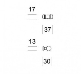 PAPELERA CON PEDAL 3LT KENTA BLANCO MATE 13094