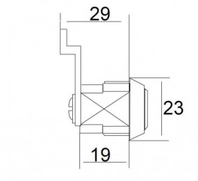 COLUMNA DESPENSERO FLAT ANTRACITA