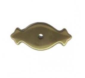 PLACA PARA POMO 110 CUERO