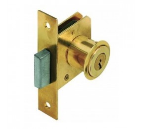 CERRADURA MODELO 22-30 NORMAL 19MM LATONADA