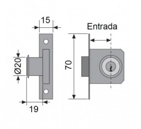CIERRAPUERTAS OCULTO HIDRAULICO 65KG ML21.801