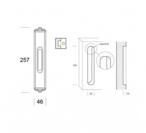 PAPELERA CON PEDAL 3LT KENTA BLANCO MATE 13094
