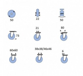 PAPELERA CON PEDAL 3LT KENTA BLANCO MATE 13094
