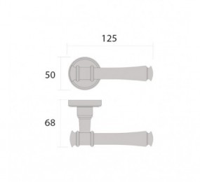 PAPELERA CON PEDAL 3LT KENTA BLANCO MATE 13094
