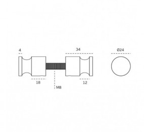 CERRADURA TECNOLOCK 82S GOLPE/LLAVE GORJA 60MM SIL IZQ LATON