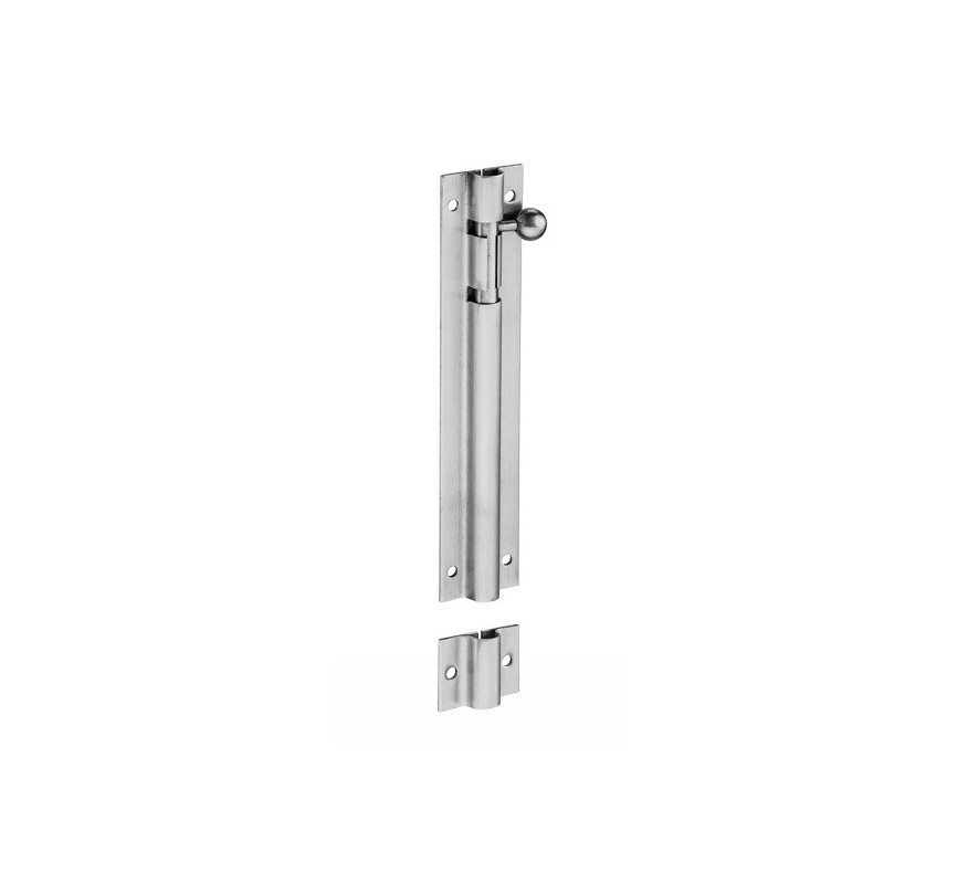 PASADOR PLACA SOBREPUESTO 150MM INOX IN.17.610.150