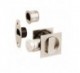 KIT CERRADURA HOOKY CON MULETILLA CUADRADO : ACABADOS:CROMO MATE