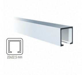PERFIL SAHECO SF-50/60 6520 ALUMINIO NATURAL 2M