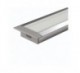 2M PERFIL EMPOTRABLE STAR 5.1 SIN DIFUSOR ST51 : ACABADOS:BLANCO 2M PERFIL EMPOTRABLE STAR 5.1 SIN DIFUSOR ST51 : ACABADOS:BLANCO