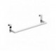 TOALLERO LATERAL MUEBLE RECT. 37CM CROMO BRILLO / BLANCO / NEGRO : ACABADOS:CROMO BRILLO