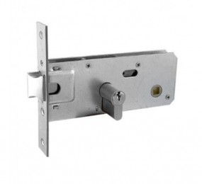 CERRADURA LINCE 5557 DE 60MM C/BOMBILLO 60MM INOX