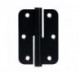 PERNIO 90X65X2.5MM NEGRO CANTOS REDONDOS : MANO:DERECHA