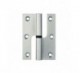 PERNIO MODELO 950/90 90X65MM CANTO RECTO : ACABADOS:CROMO MATE, MANO:DERECHA PERNIO MODELO 950/90 90X65MM CANTO RECTO : ACABADOS:CROMO MATE, MANO:DERECHA