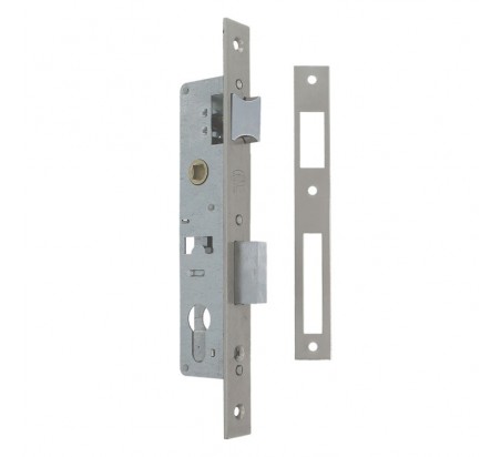 CERRADURA EMBUTIR MODELO AVI -25/85 ACABADO CROMO MATE