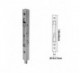 PASADOR EMBUTIR INOX MATE AISI 304 : MEDIDA:150 mm PASADOR EMBUTIR INOX MATE AISI 304 : MEDIDA:150 mm