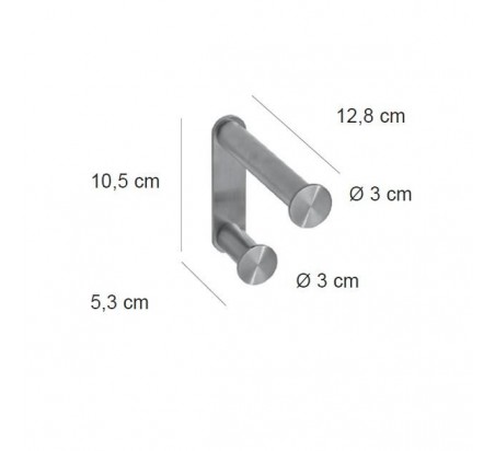 COLGADOR DOBLE INOX MATE IN.14.526