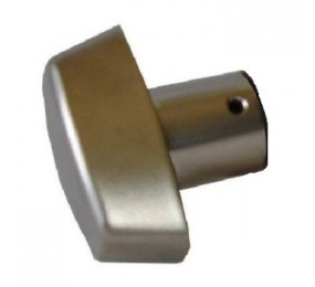 BOTON/MULETILLA PARA BOMBILLO NIQUEL MATE