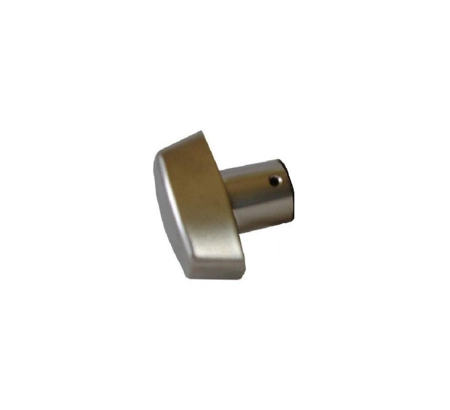 BOTON/MULETILLA PARA BOMBILLO NIQUEL MATE