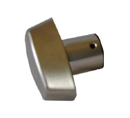 BOTON/MULETILLA PARA BOMBILLO NIQUEL MATE