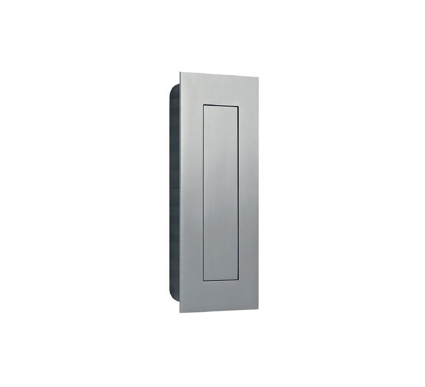 TIRADOR UÑERO RECTANGULAR CON CUBIERTA - 135 X 55MM IN.16.402