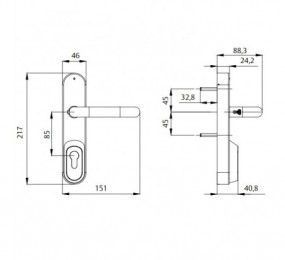 MUELLE CIERRAPUERTAS OCULTO GU FTS 24