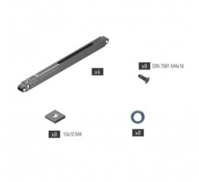 KIT AMORTIGUADORES 2-3 PUERTAS ( 4 UNIDADES ) IBERAH 893AMORT