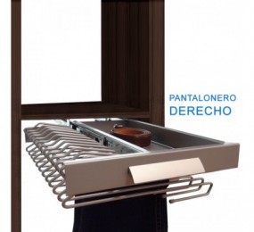 PANTALONERO MONCAYO F50 DCHA. CROMO CON 15 PERCHAS