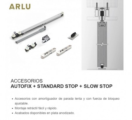 JUEGO ACCESORIOS PROSLIDE AUTOFIX+STANDARD STOP+SLOW STOP