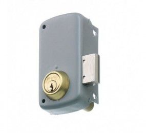 CERRADURA SOBREP. MCM 2556CPR-60-D SOLO LLAVE 35MM GRIS DRCH