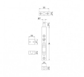 POLEA PARA PUERTA CORREDERA PLASTICO