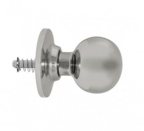 POMO TESA 3934 GIRATORIO DE BOLA PARA CUADRADILLO CROMO MATE