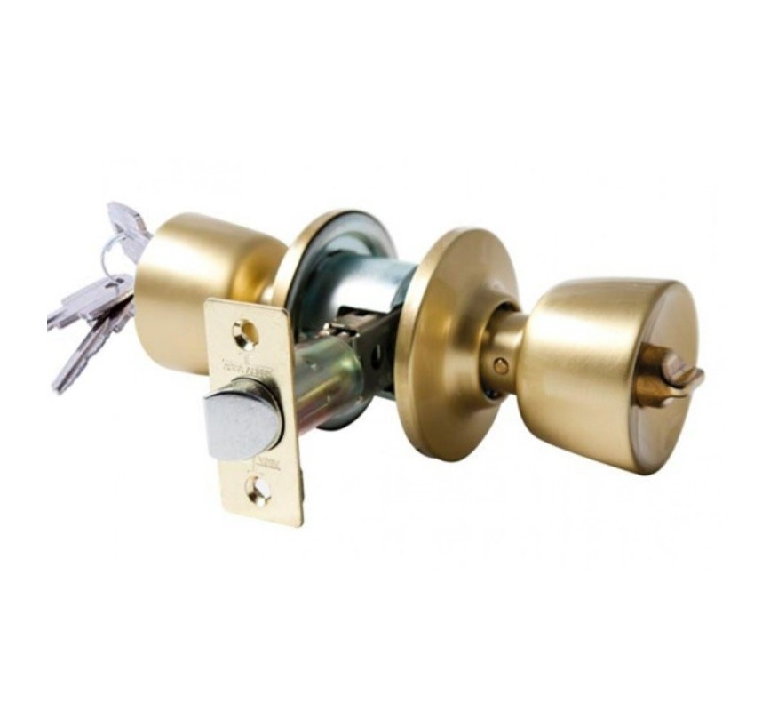 POMO GIRATORIO TULIPA 3500 60-70 PUERTA ENTRADA LATON MATE