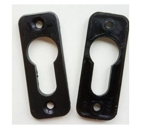 ESCUDO TESA 2200 PLASTICO NEGRO