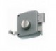 CERRADURA SOBREP. MCM 2525MPR-80-D GOLPE+LLAVE 40MM GRIS DRC : MANO:DERECHA