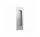 TIRADOR UÑERO RECTANGULAR 120x40mm IN.16.228 : ACABADOS:INOX MATE AISI