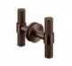 JUEGO MANILLAS "STOUT WATCH" IN.00.172.V.KN INOX MATE : ACABADOS:TITANIUM CHOCOLATE