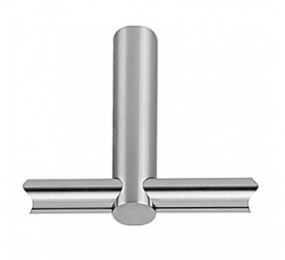 SOPORTE DE TUBO Ø19MM 70MM CABINAS SANIT INOX IN.23.543.19