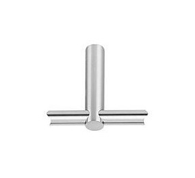 SOPORTE DE TUBO Ø19MM 70MM CABINAS SANIT INOX IN.23.543.19