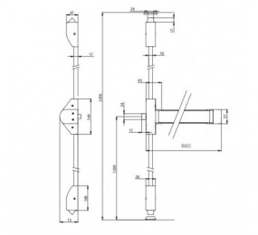 MUELLE CIERRAPUERTAS OCULTO GU FTS 24
