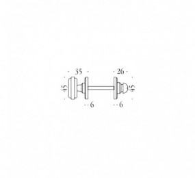 ARANDELA CERRADURA INTERCAMBIABLE 1064