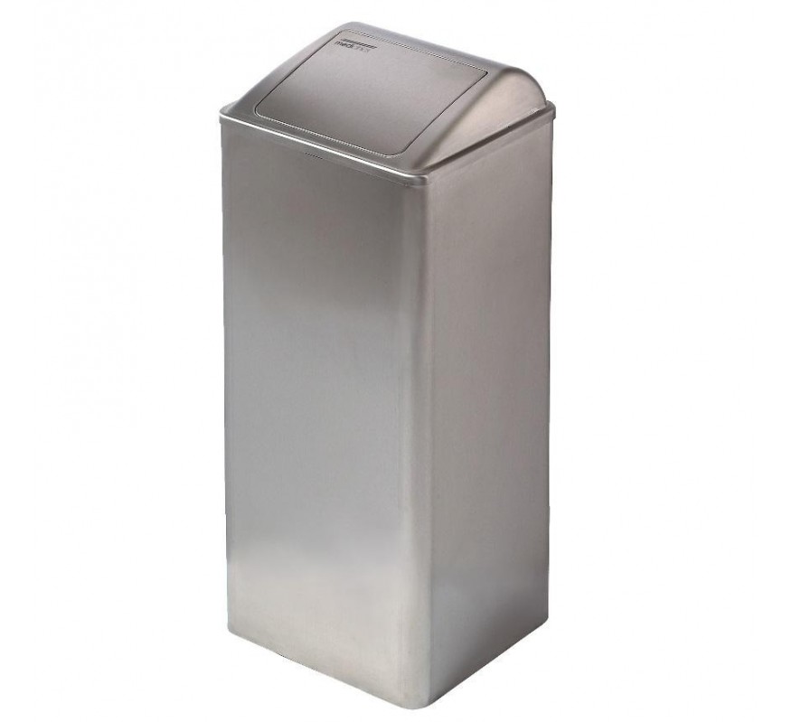 PAPELERA SUELO 80LT PP0080CS INOX SATINADO