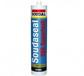 POLIMERO SOUDASEAL 255 SUPERTACK BLANCO 290ML DE SOUDAL